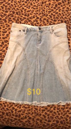 Girls Denim Jean Skirt size 16 R