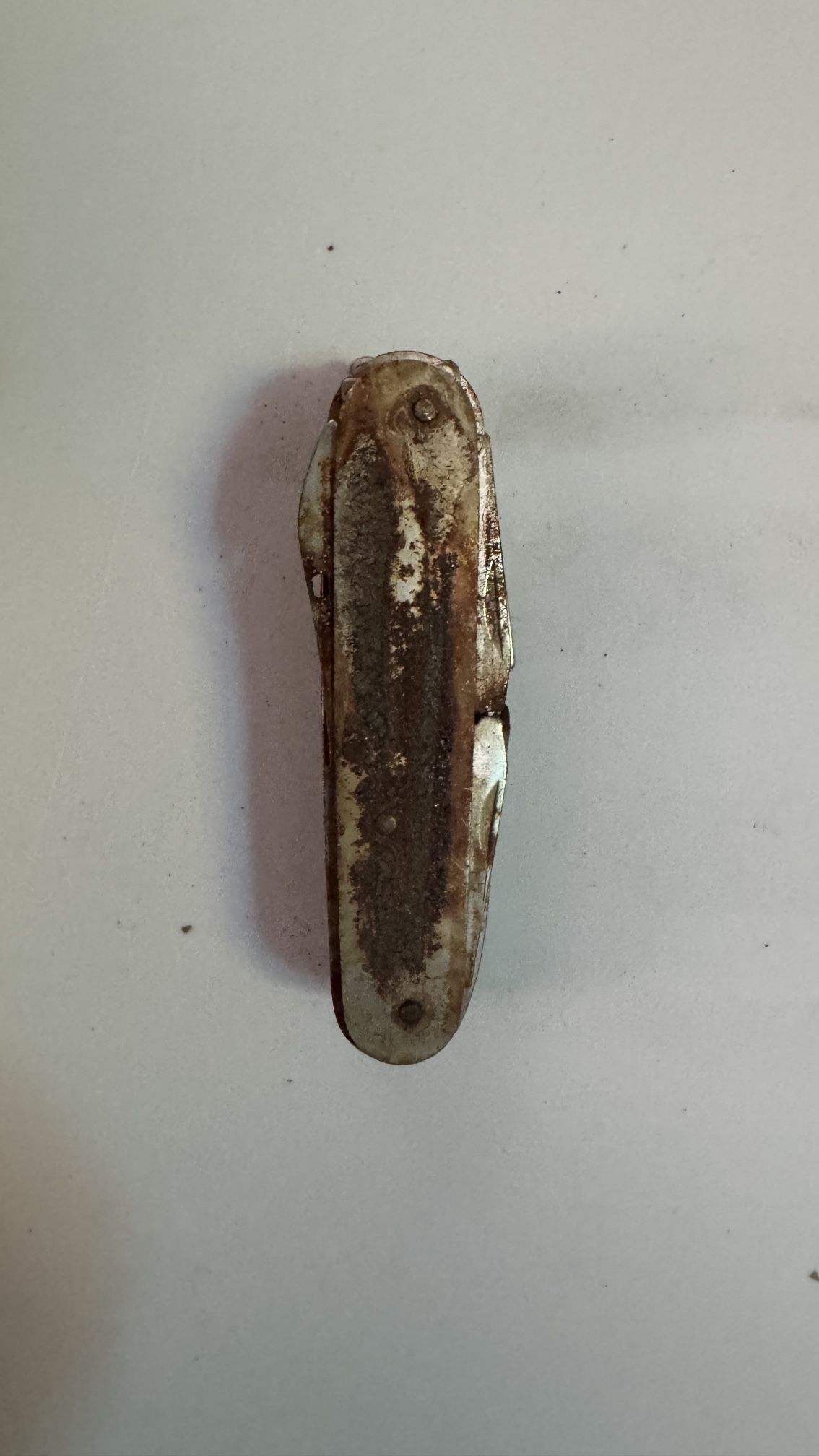 Antique Old, Rusty Pocket Knife