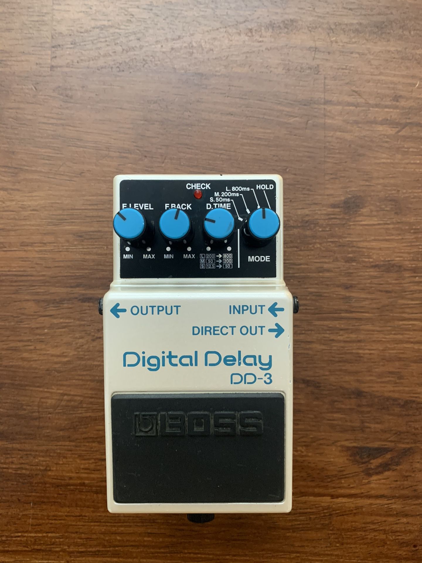 Digital Delay DD-3 Boss Pedal