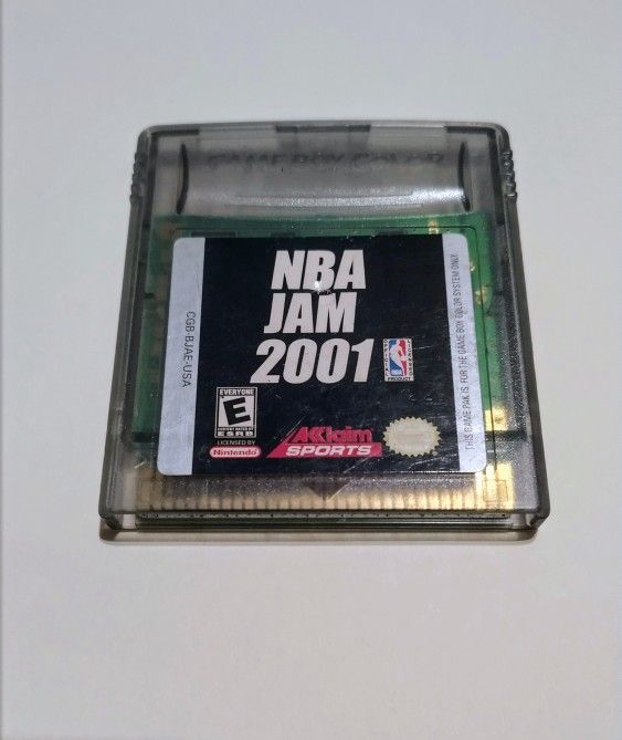 NBA JAM 2001 Gameboy Color 