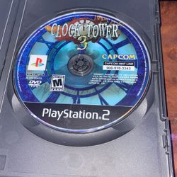 Clock Tower 3 PS2 Game 
