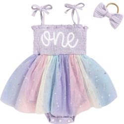 One Year  Old Birthday Romper