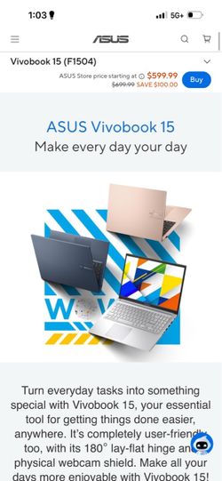 Asus laptop