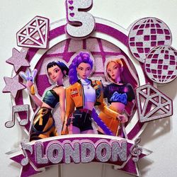 K-pop Demon Hunters Cake Topper