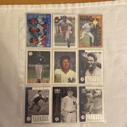 Old yankees baseball cards 