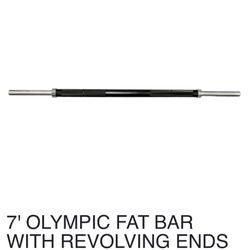 EliteFTS Rotating Olympic Fat Bar