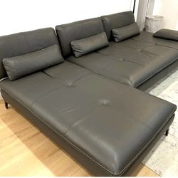 Roche Bobois "Scenario" Leather Sectional, -  (Los Angeles)