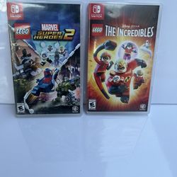 Nintendo Switch Lego Super Heroes 2 And Lego Incredibles 