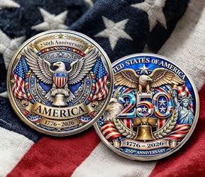 250th Anniversary Coin