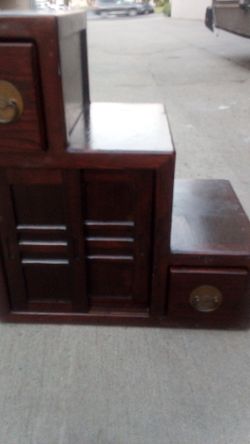 Cherry wood shelf's /steps