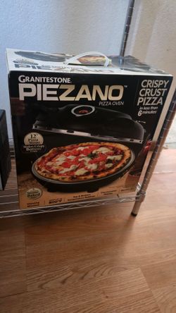 PIEZANO 12 Inch Electric Indoor Pizza Oven