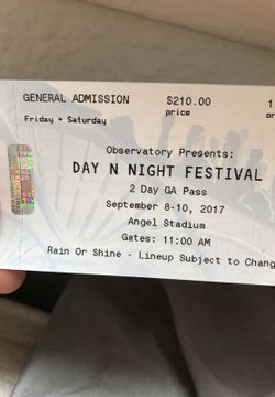 Day n night 2017