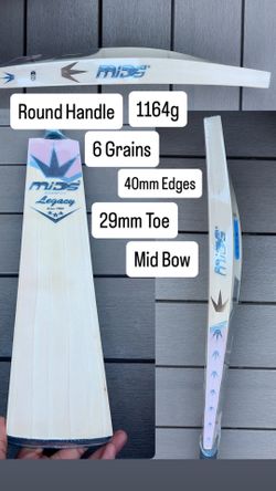 MIDS LEGACY 3 STAR ENGLISH WILLOW CRICKET BAT