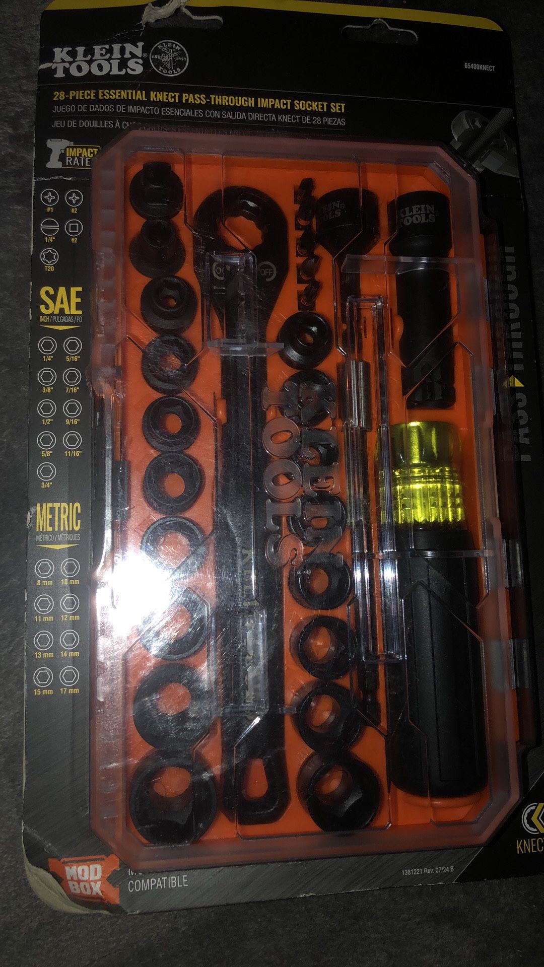 28 Piece Impact Socket Set
