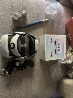 meta oculus quest 3 vr headset 512gb W Aftermarket Cooling Headset+ Battery Pack