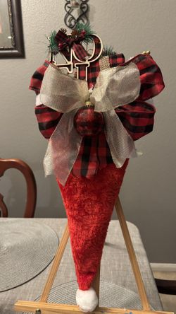 Santa Hat Wreath