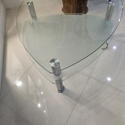Double Glass Coffe Table
