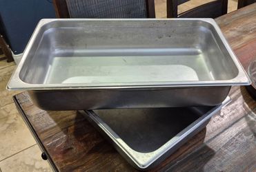 Steam table pans