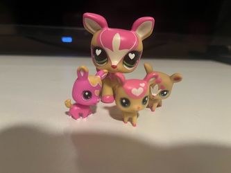 Lps baby&mommy series deer family