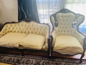 Classic Sofa Set with Armchair