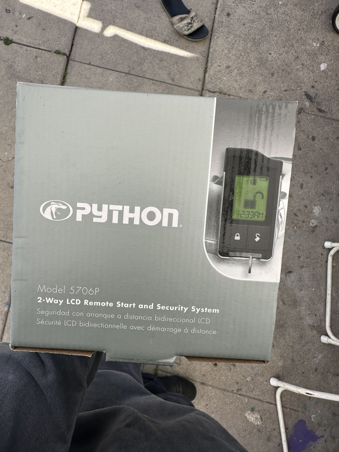 Python 5706P Remote Start Car Alarm