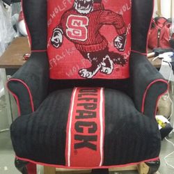 Custom NC State chair