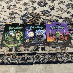 Rick And Morty Hot Wheels (3 Pieces)