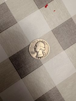 1943 Washington Quarter – 90% Silver – Vintage U.S. Coin – Circulated