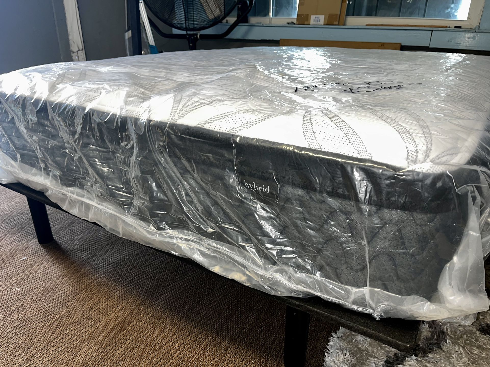 Amazing 12” Inch Euro Top Full Size Hybrid Mattress ⭐️ Shop Now Pay Later ⭐️ Shop With $0 Down ⭐️