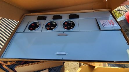 Eaton 400 Amp 3 Meter Panel 1MP3124R