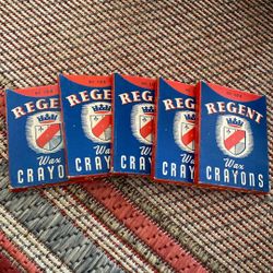 Regent wax crayons