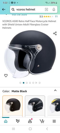 Vcoros Motorcycle/Scooter Helmet Size Large - New In Box