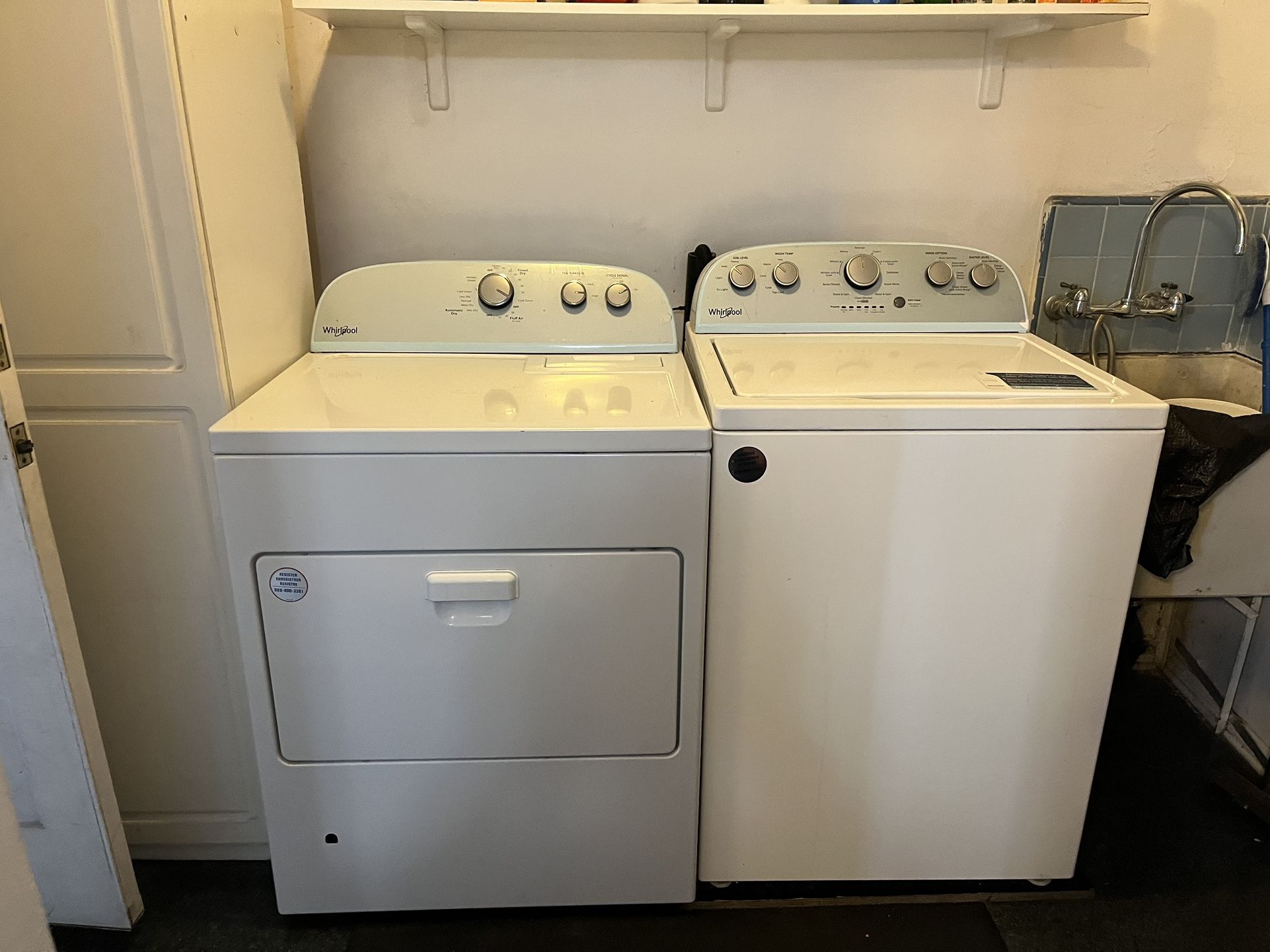 Washer And Dryer