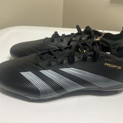 Adidas Predator HybridFeel Black Soccer Cleats Mens Size~11.5 Men’s New Without Box 