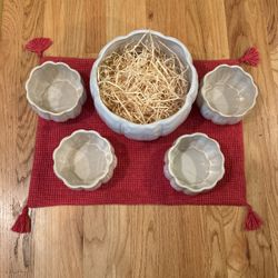 Pottery Barn Bowl Serving Set
