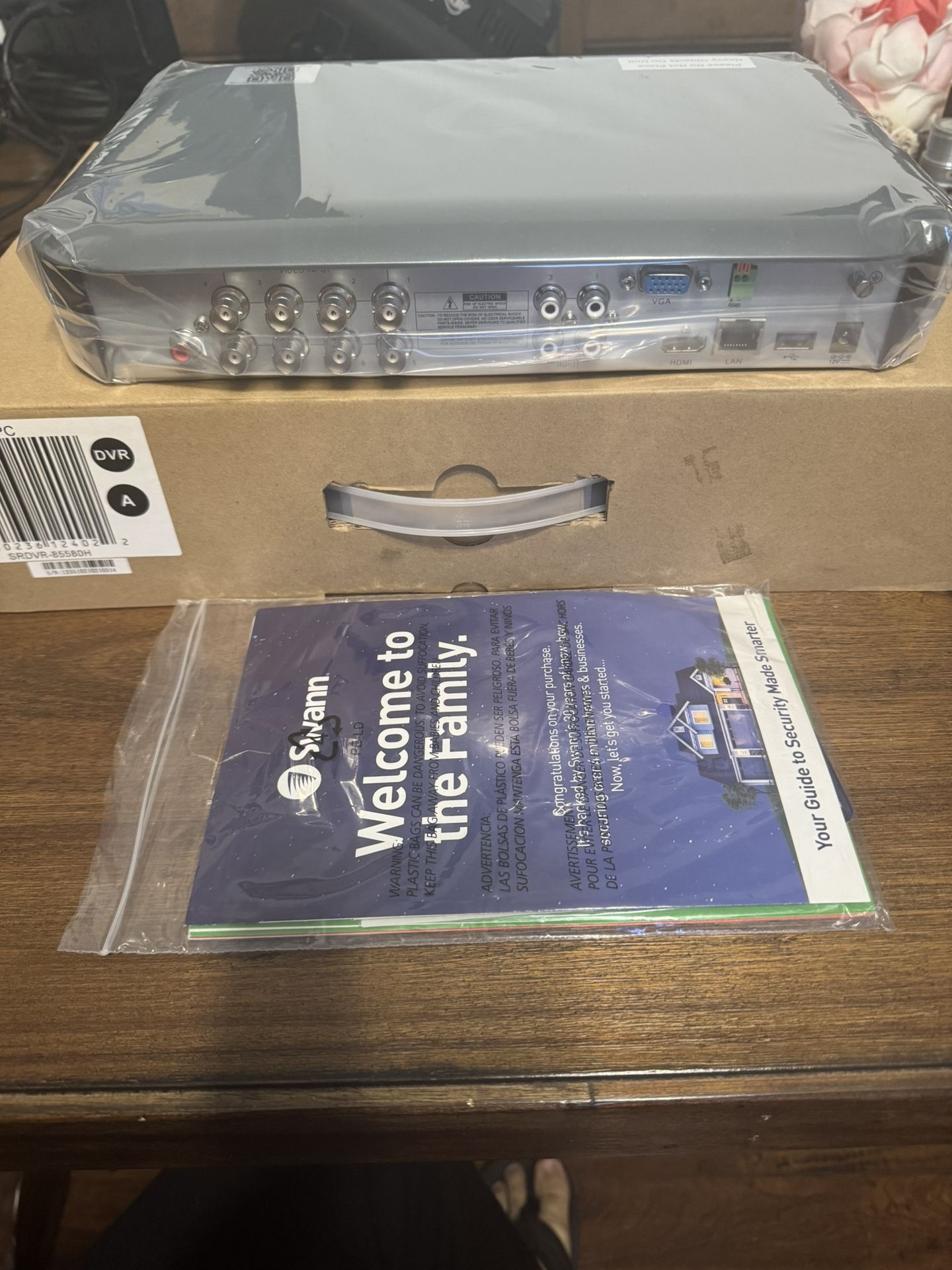 Swann SRDVR 85580H (also commonly listed as SRDVR 85580H or part of the DVR 5580 series) an 8 channel 4K Ultra HD Digita