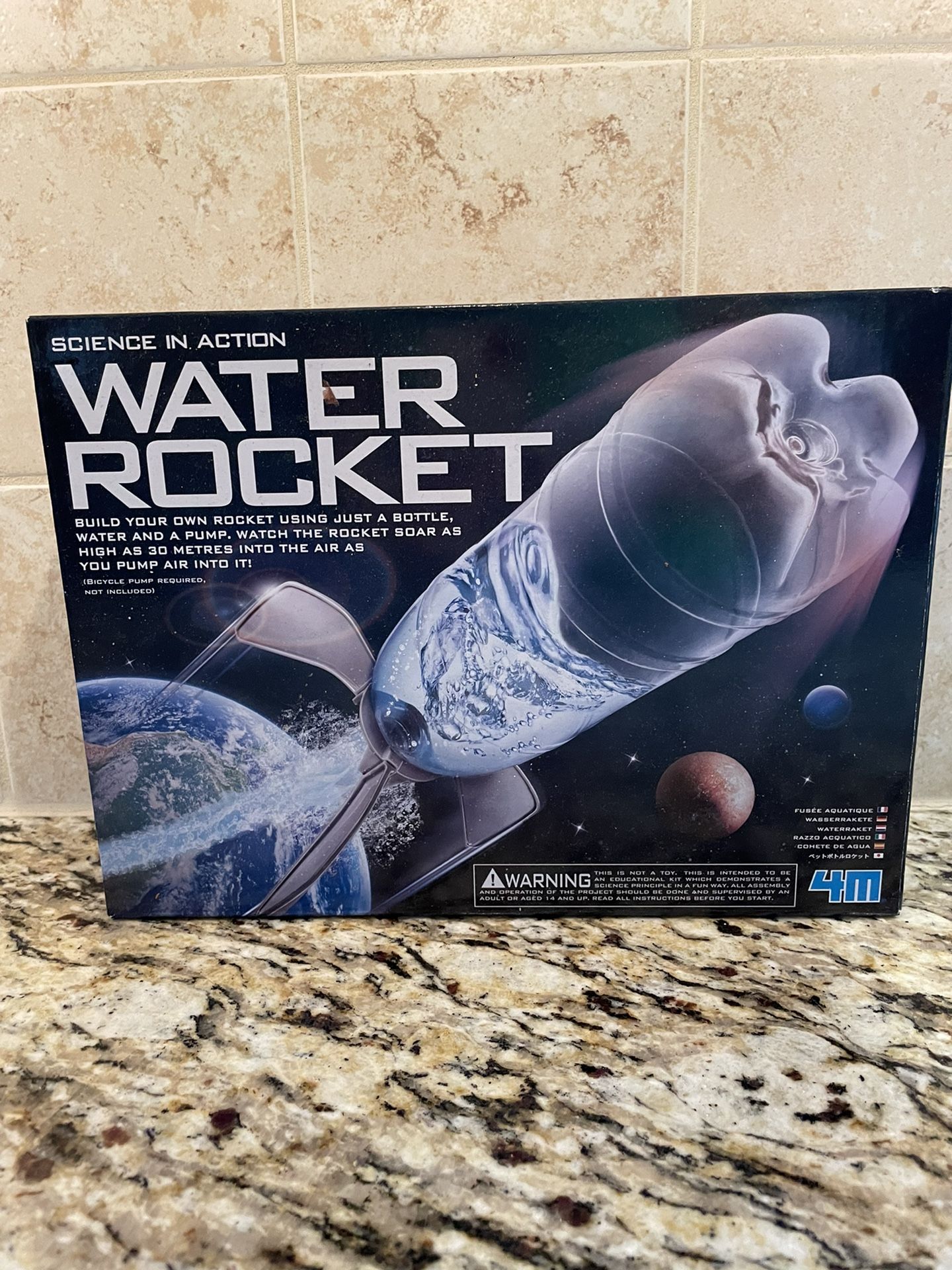  Water Rocket Kit - DIY Science Space Stem Toys Gift for Kids & Teens, Boys & Girls