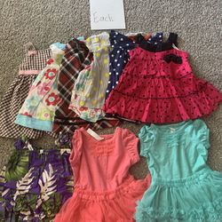Baby Girl Dresses $3 Each 