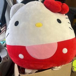Big Hello Kitty Plushie 