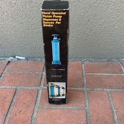 Hand Operated Pump