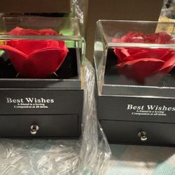 Forever Rose With Necklace 