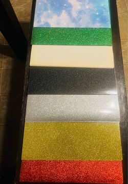 ✨64-Sheet Glitter HTV Vinyl Lot – $30✨