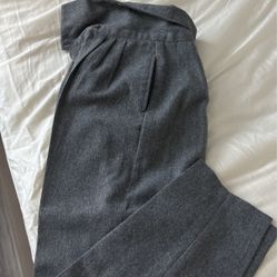 Pants - Gray Wool Woman’s 