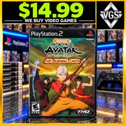 Avatar: The Last Airbender - The Burning Earth (Sony PlayStation 2, 2007) Tested
