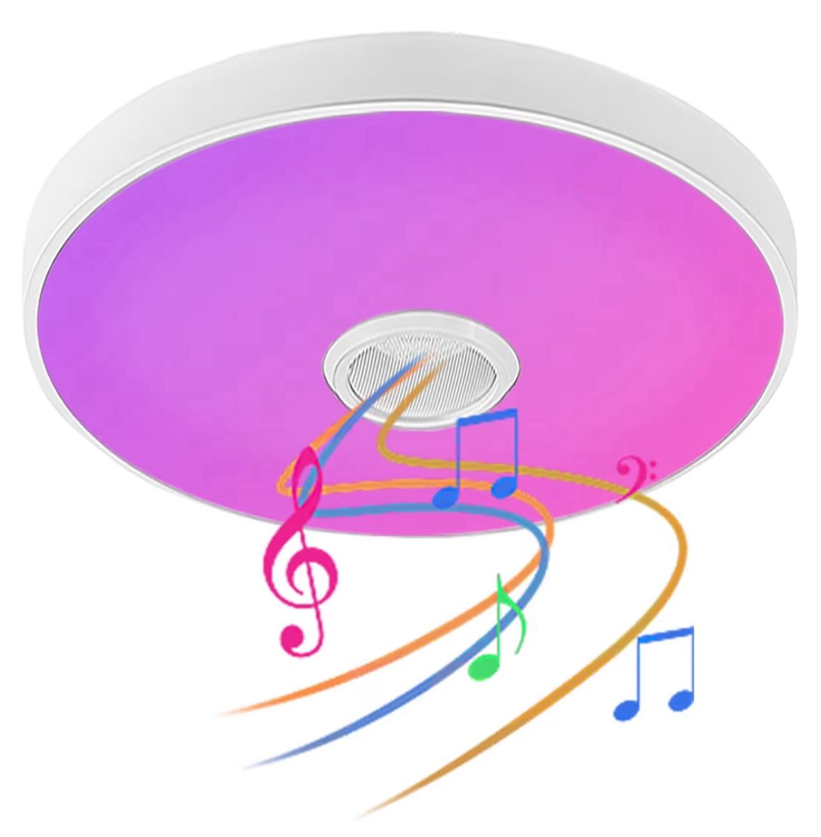 LED Ceiling light with Bluetooth Speaker