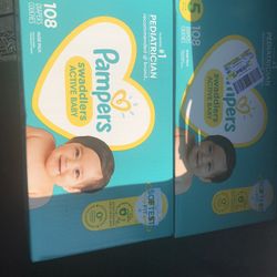 Pampers Swaddler Bundle ( Size 5 )