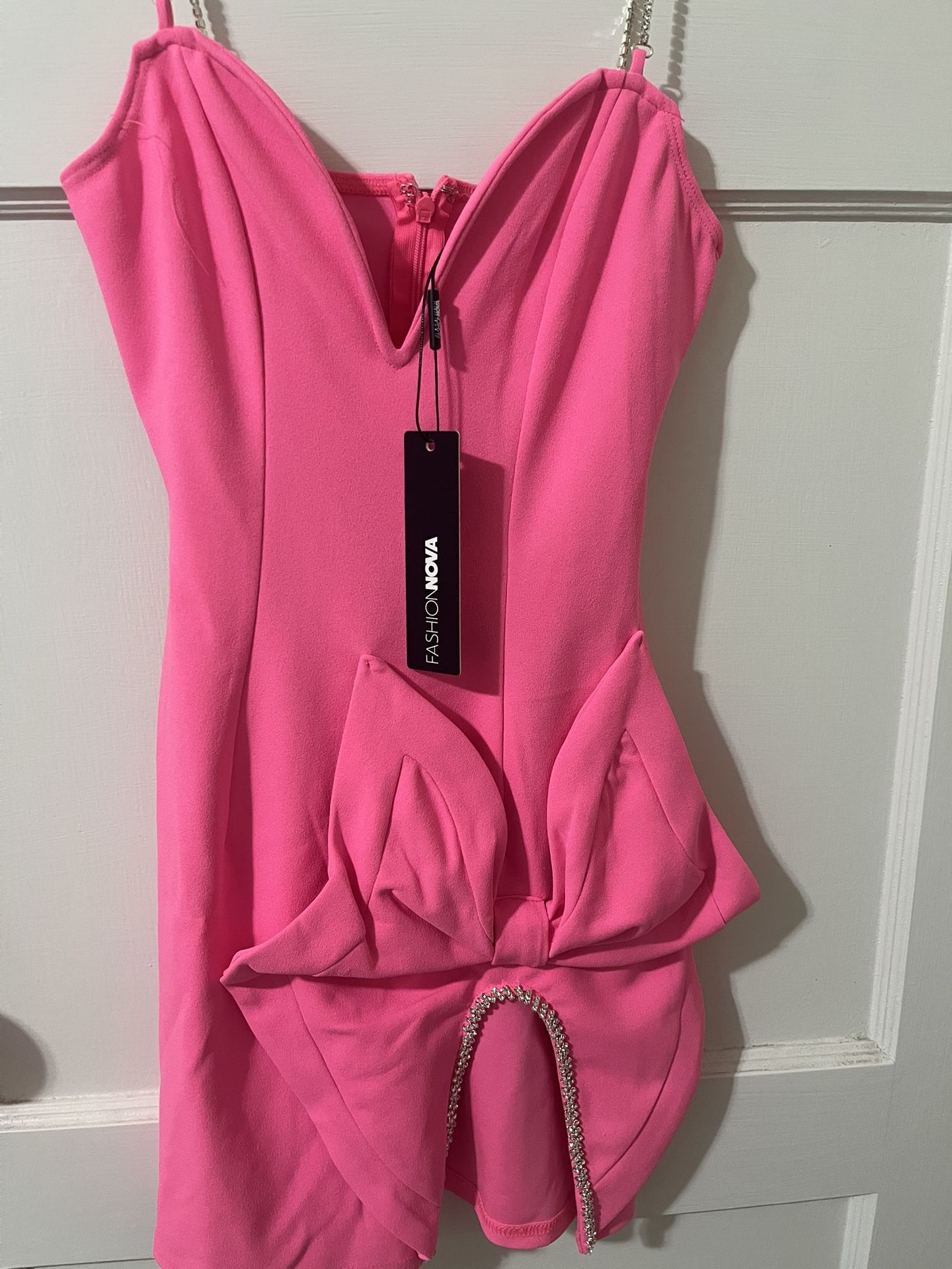 Hot pink Dress