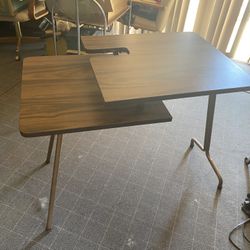Vintage Sewing Machine Table