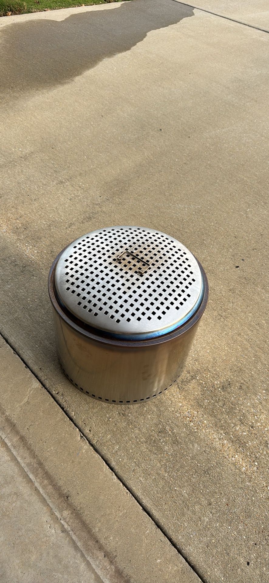 Duraflame 19.5" Smokeless Fire Pit Stainless Steel