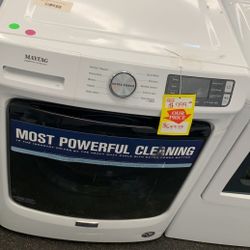 MAYTAG MHWHW 4.5 cu. ft. White Stackable Front Load Washing Machine 1TPUF